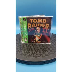 Tomb Raider II PlayStation 1 Ps1 - CIB Complete With Manual Very Good Condition